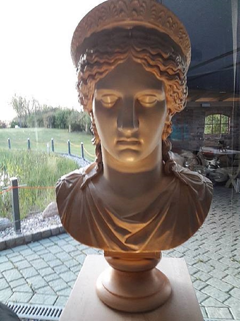 Bust, goddess of Hera Juno, by the brothers Michel