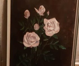 picture with roses