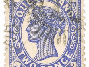 stamp – 1897 Queensland Two Pence