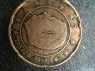 20 cent Belgien 2004 Fehlprägung – incorrect coinage