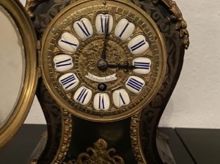 Table clock mantel clock with clockwork Tischuhr