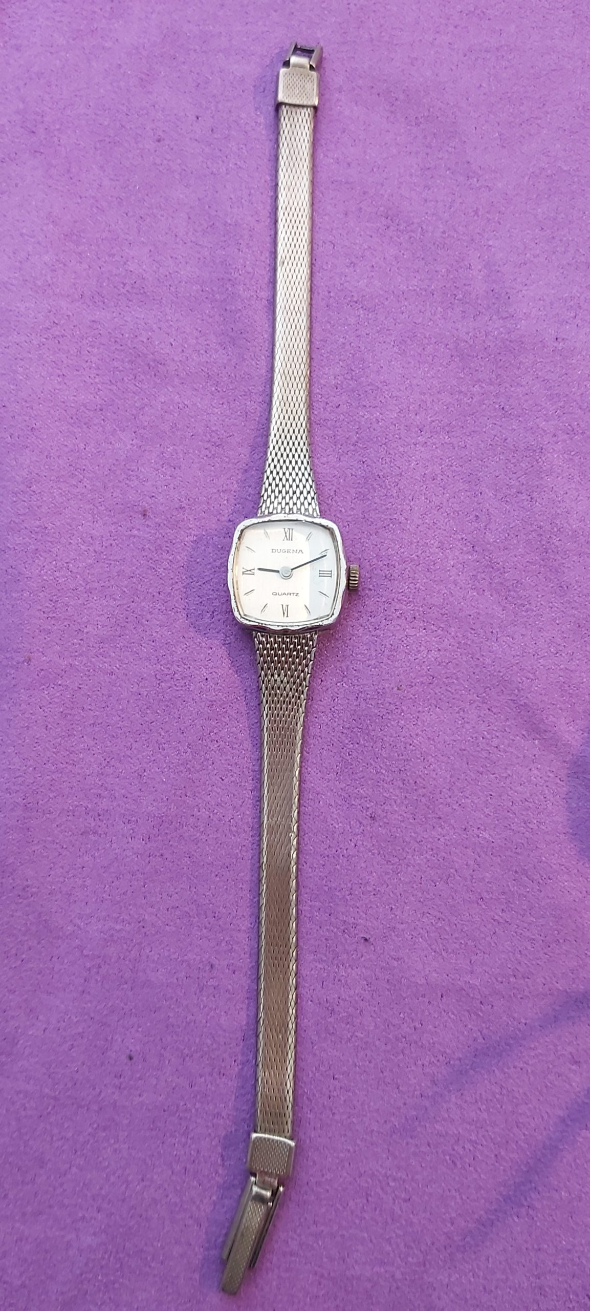 Vintage Dugena wristwatch ladies, Armbanduhr Damen