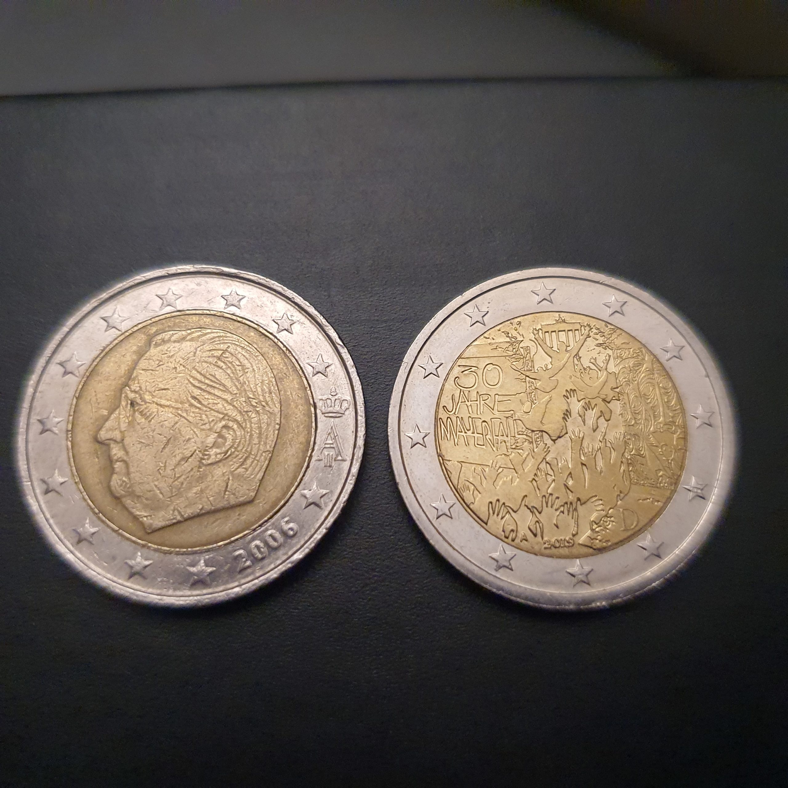 Error coinage 2 euros – Fehlprägung 2 Euro