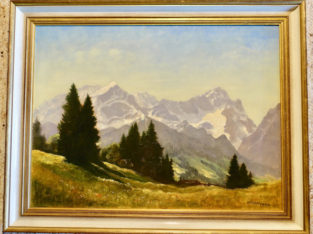 Oil Painting Sepp Happ
