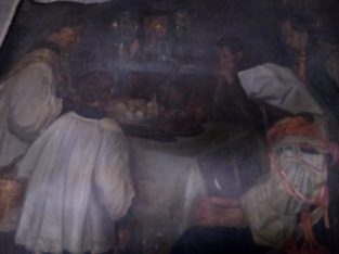 Oil painting signed Puri / Ölgemälde signiert Puri / Schule Michelangelo Carvaggio?