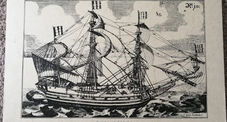 Seagoing ship in the 17th century – Seeschiff im 17. Jahrhundert