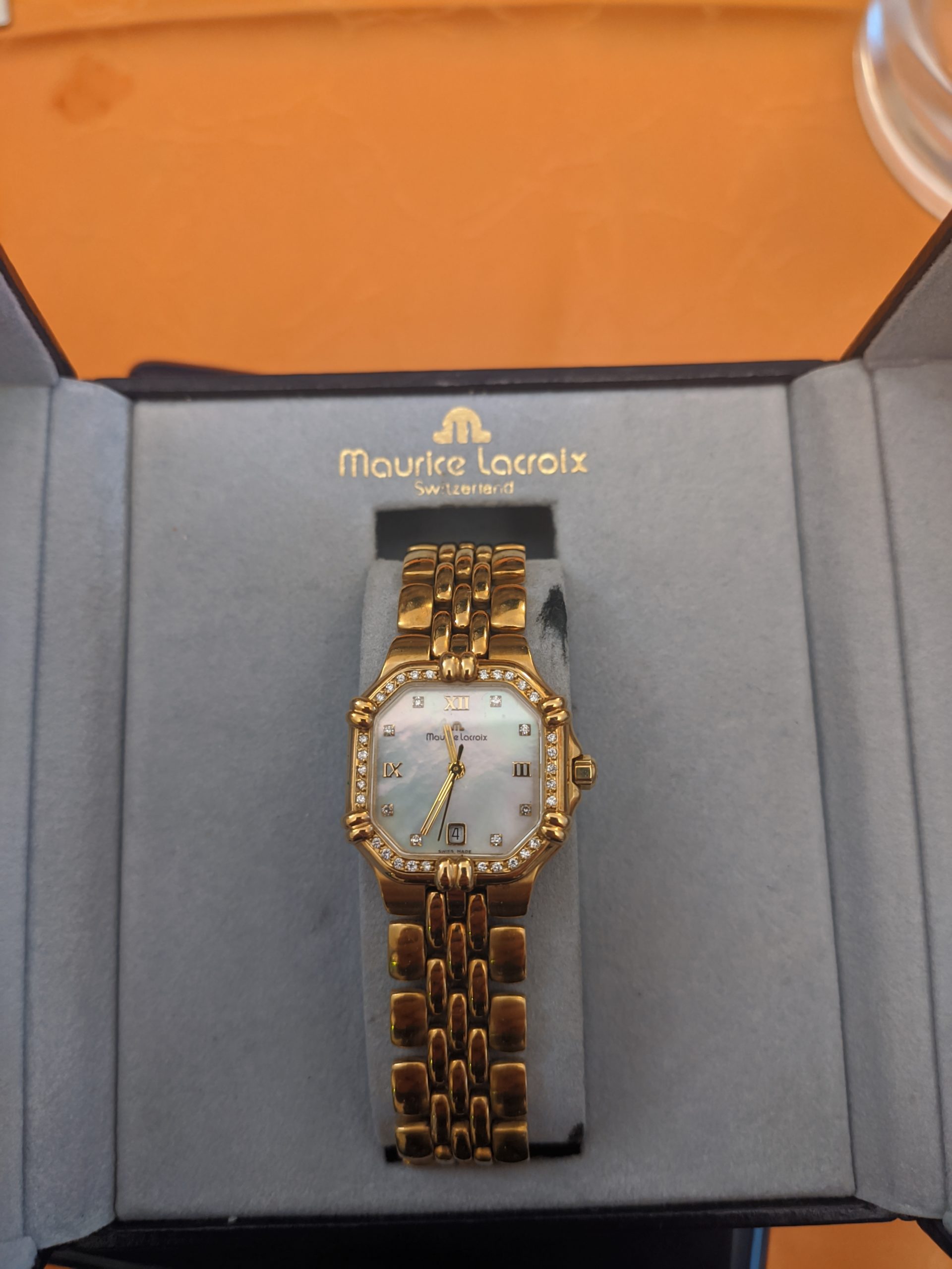 Maurice Lacroix Gold Wristwatch