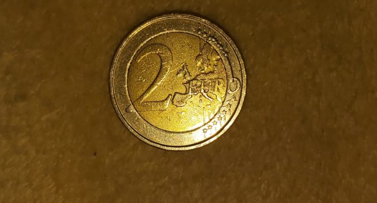 Belgian 2 Euro coin – Belgische 2 Euro Emu Münze, Fehlprägung