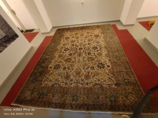 Old oriental carpet