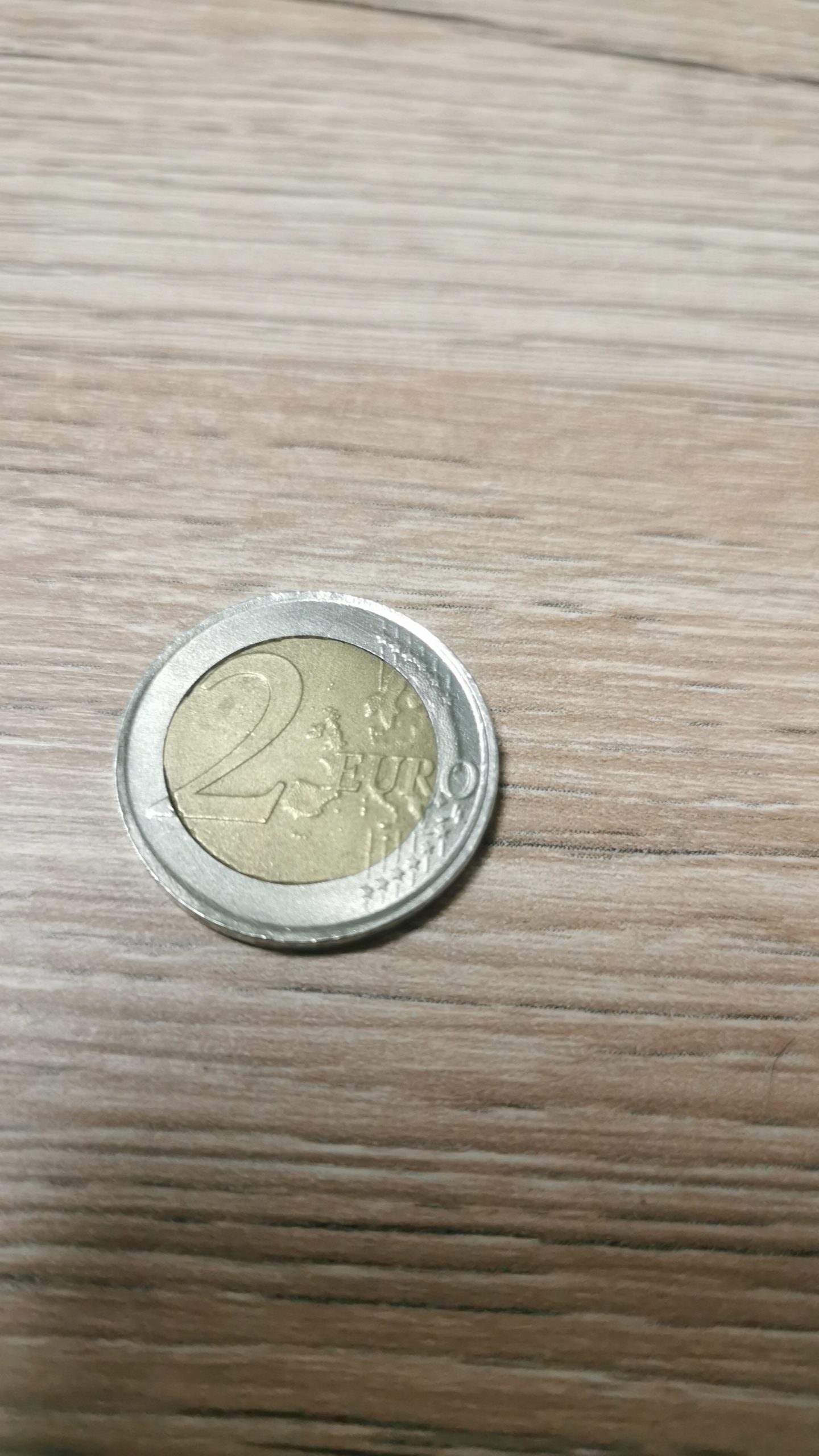 Italian Coin: Italienische 2 Euro Münze von 2002 mit Fehlprägung
