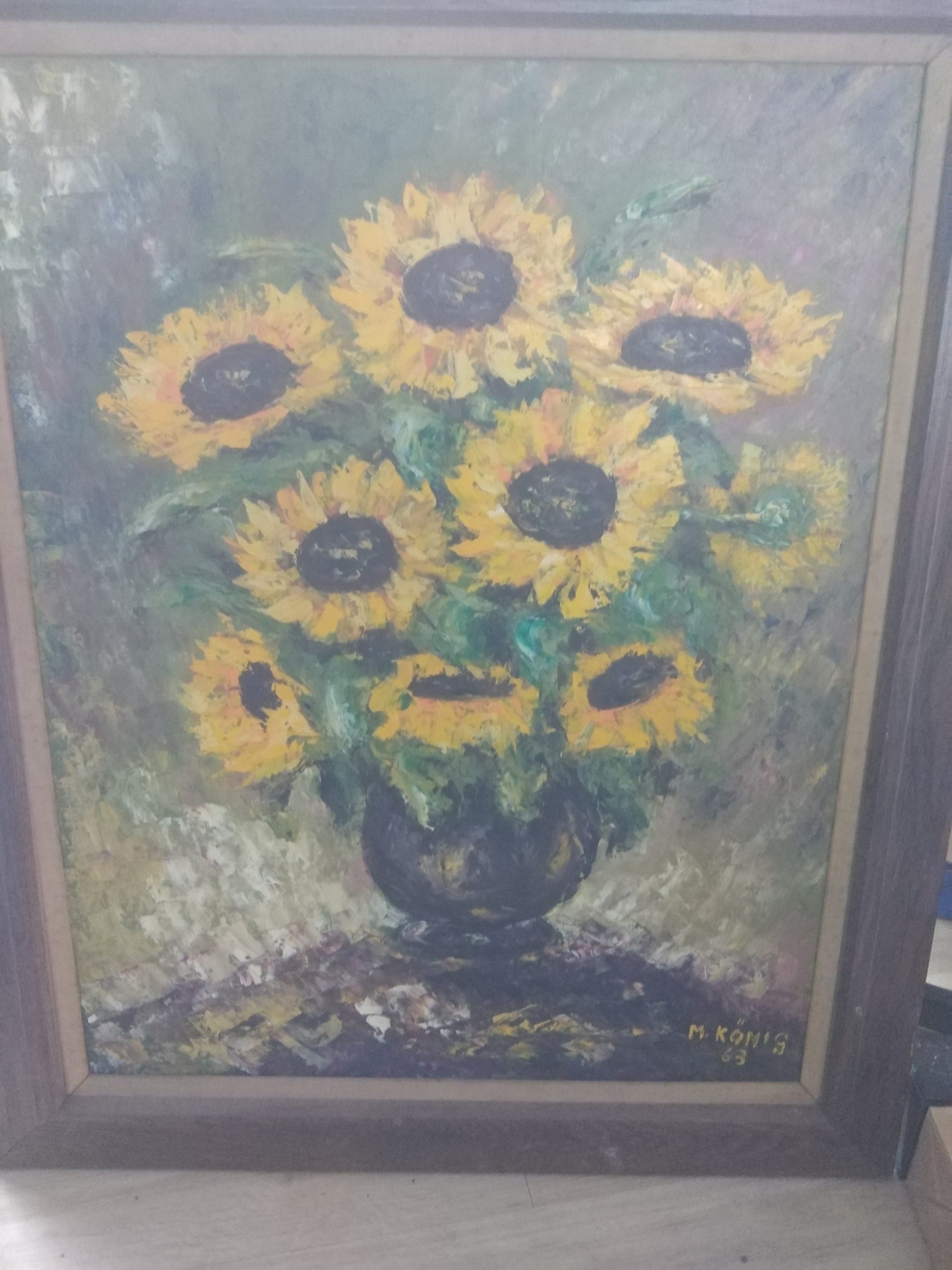 Sunflower Painting -Sonnenblumenbild