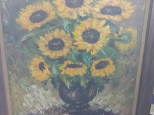 Sunflower Painting -Sonnenblumenbild