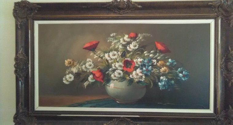 Picture bouquet in vase – Bild Blumenstrauß in Vase