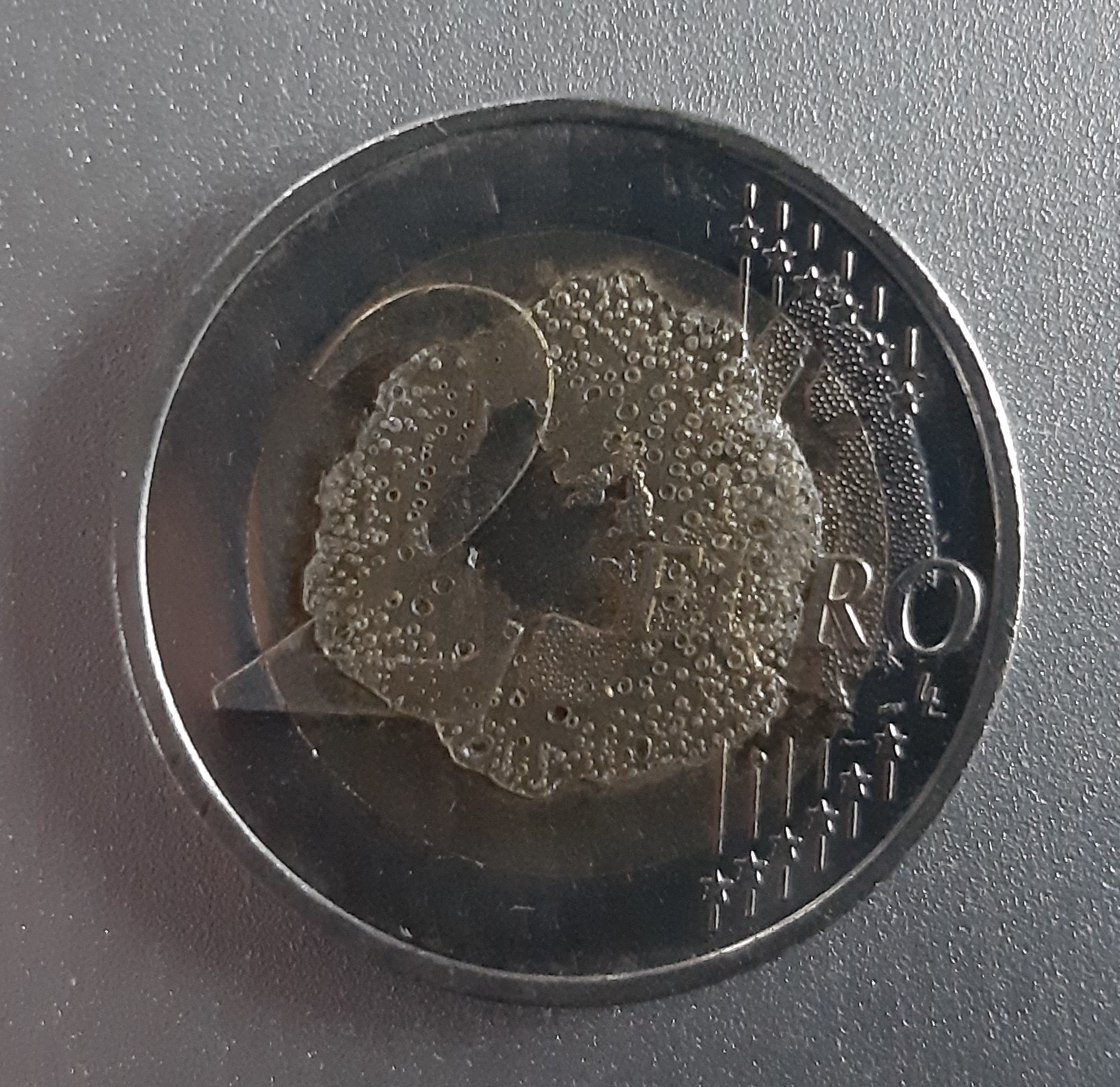 Coin: 2 Euro Münze Meck-Pom. Fehld. Abbildung erinnert an Urkontin. Pangaea
