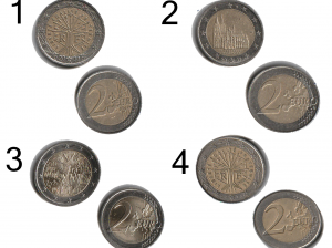 Coins: 2 Euro Münzen