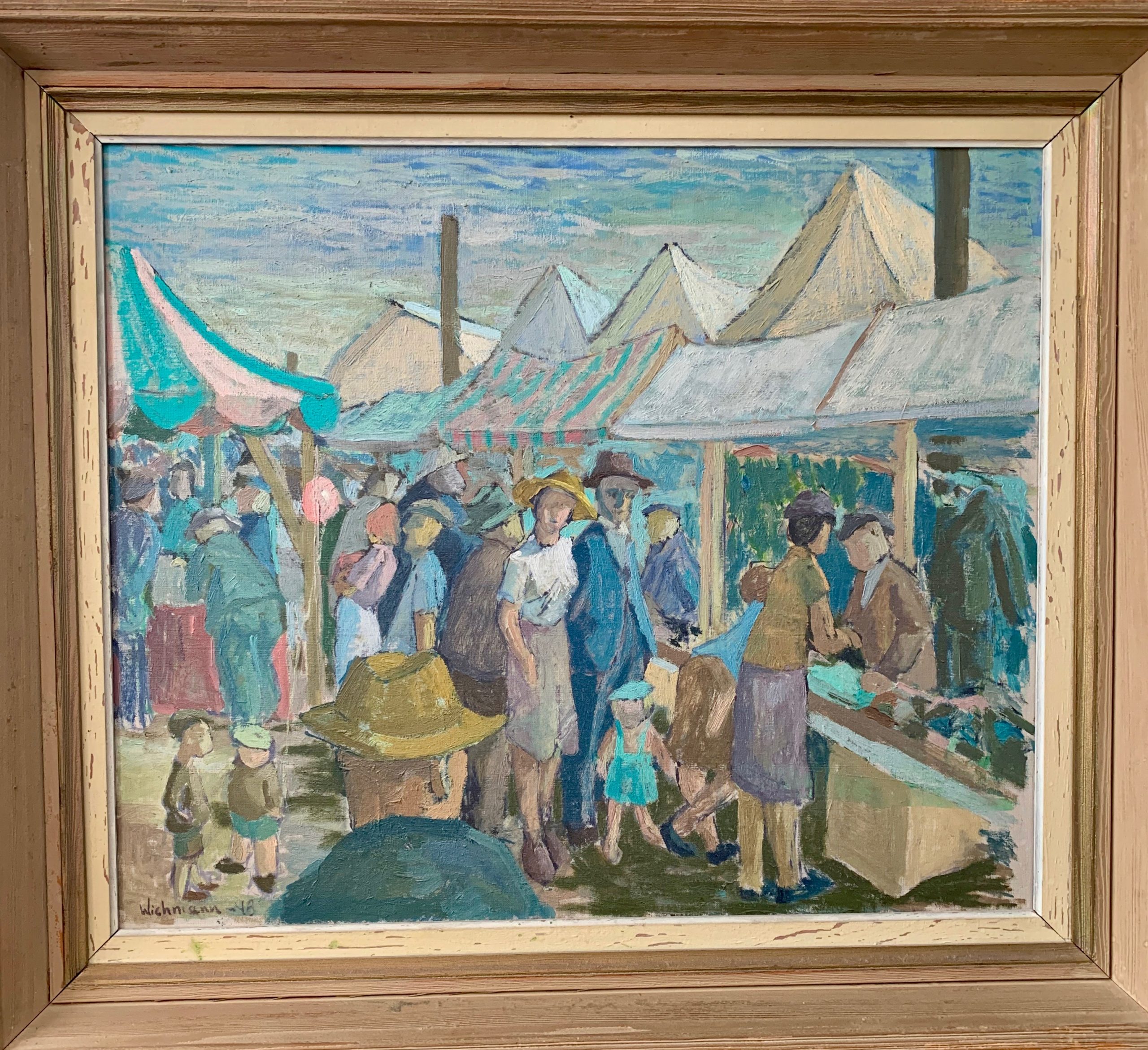 Jahrmarkt 1948  Wichman