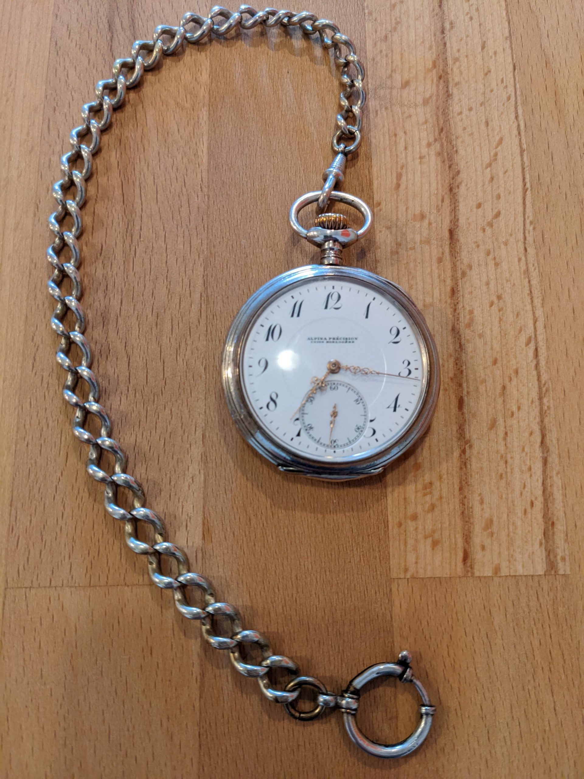 Alpina Précision Union Horlogére Silber Schätzwert