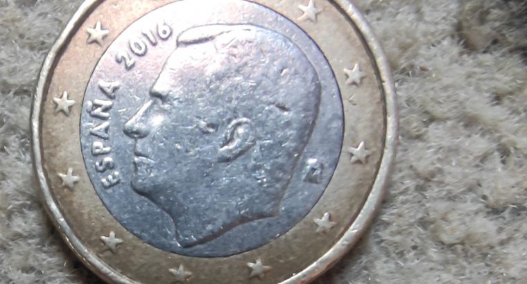 Coin – 1 Euro Münze Spanien 2016 Mängel auf der WS?