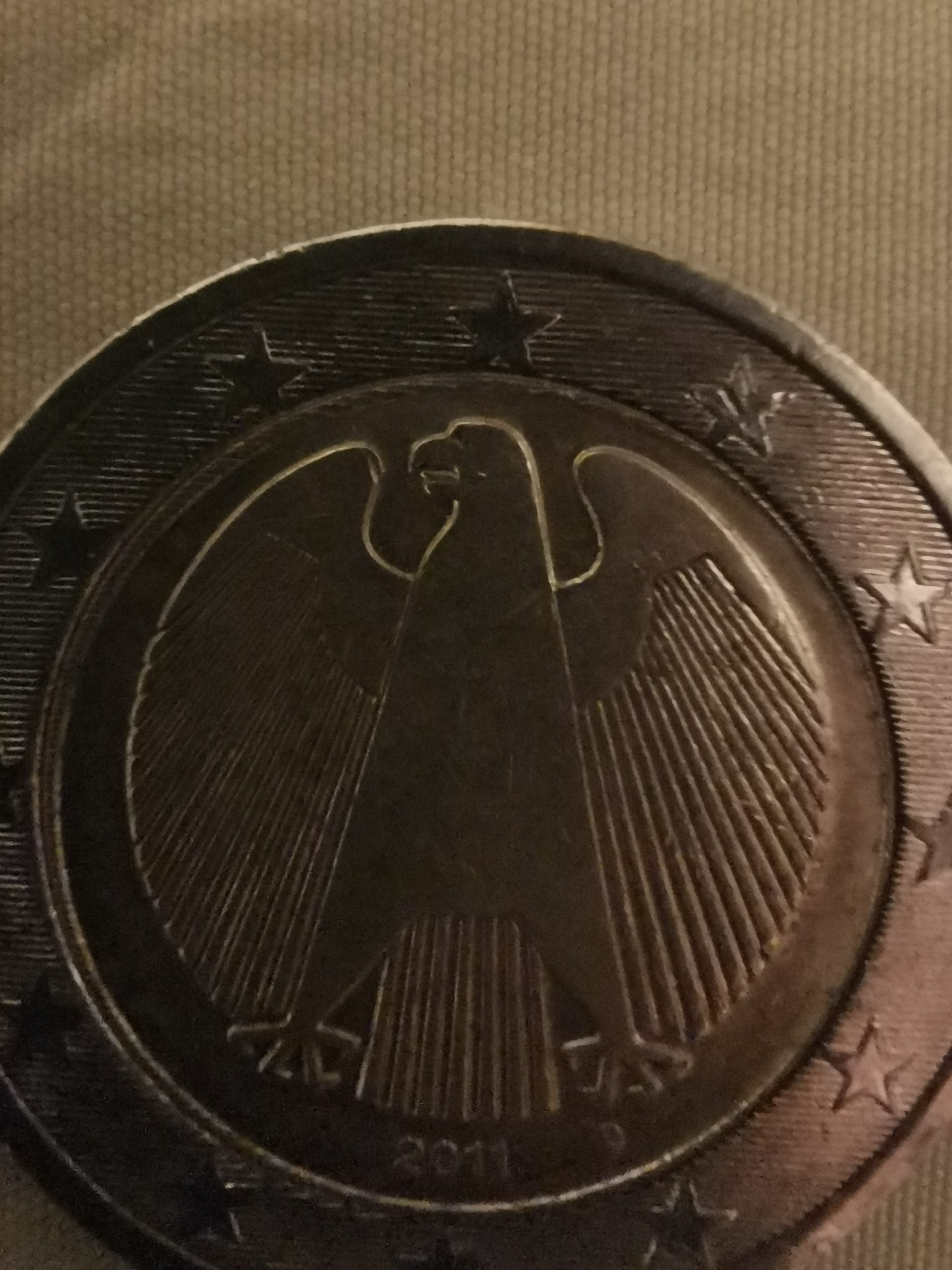 Deutsche 2 euro münze – German 2 euro coin