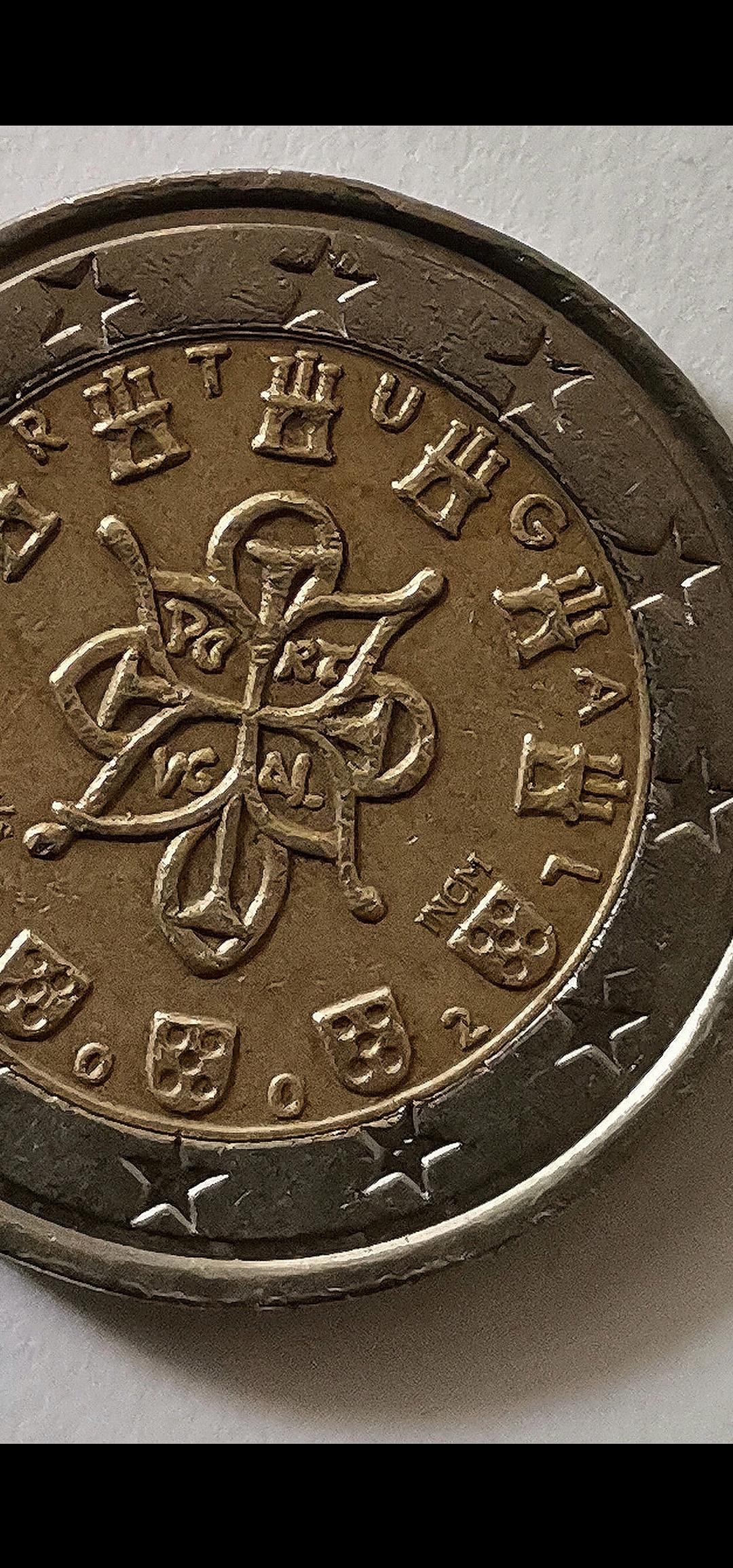 2 euro münze 2002 Portugal mit mehreren fehlprägungen
