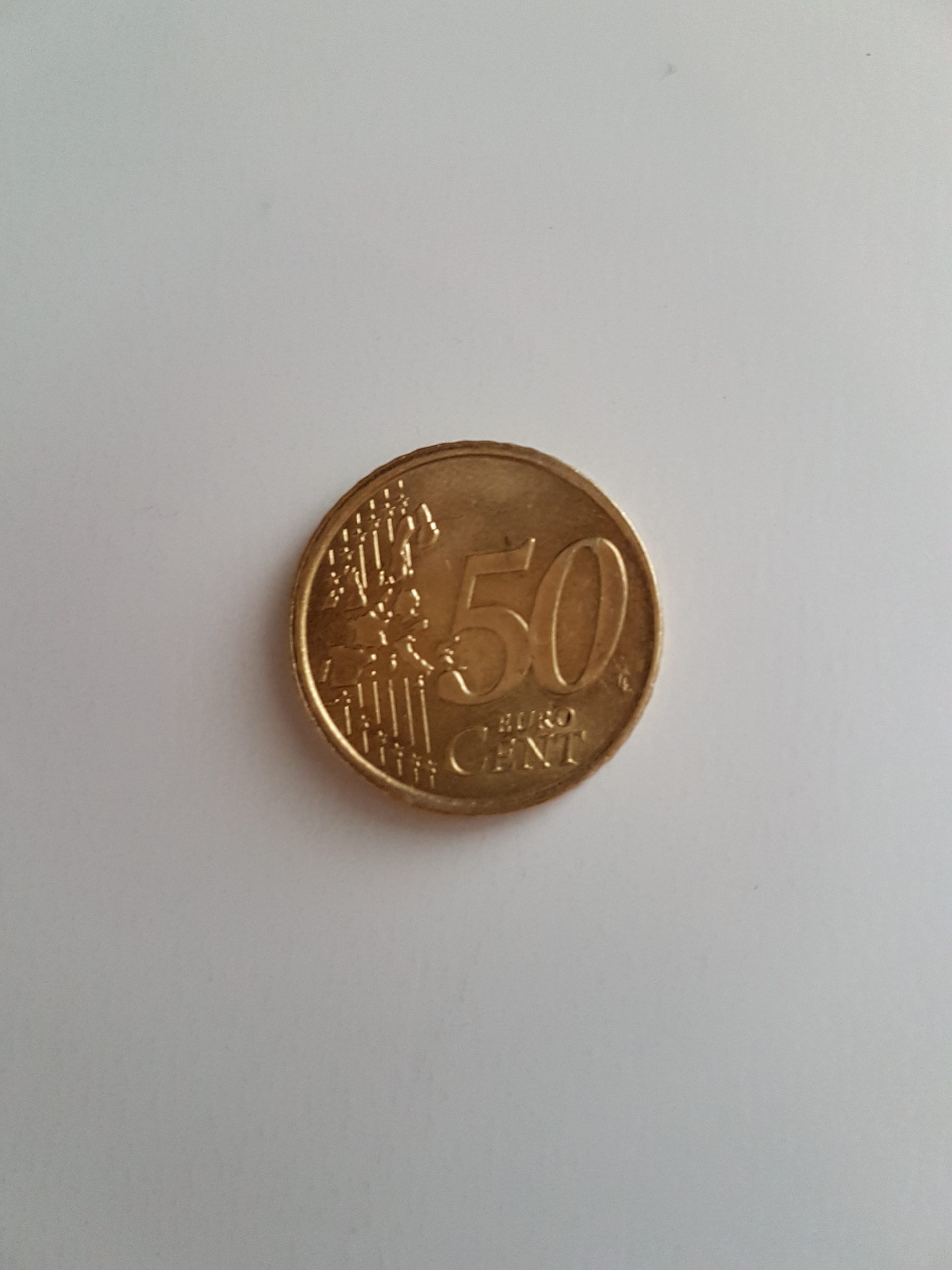 50 Cent Italien 2002 Fehlprägung