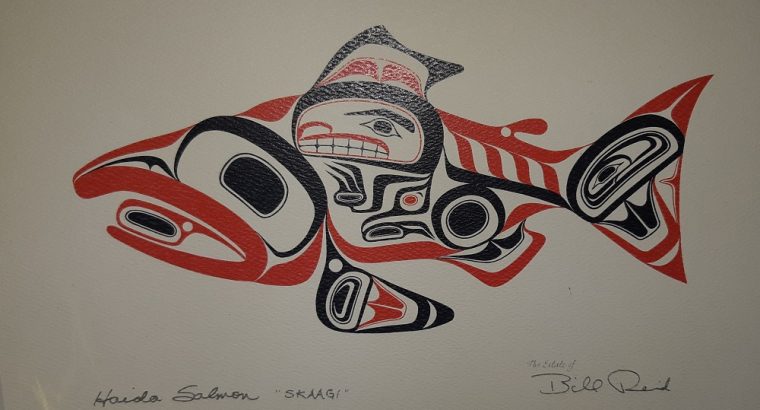 Bill Reid Haida Salmon