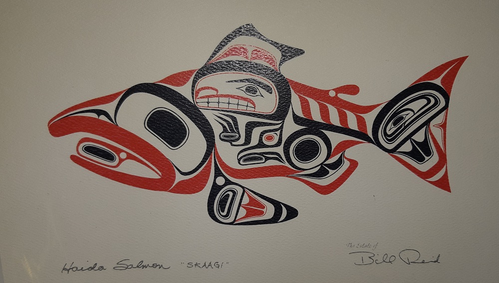 Bill Reid Haida Salmon
